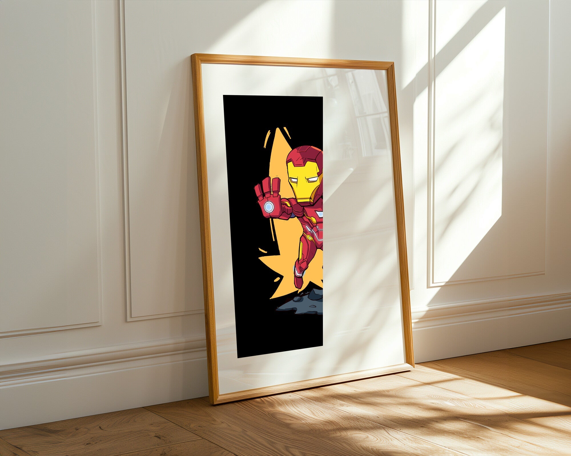 Iron Man Repulsor Activado | Cuadro decorativo de Monkey Canvas