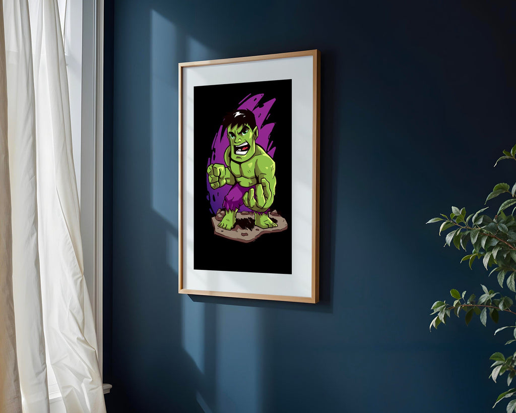 Hulk Furia Imparable | Cuadro decorativo de Monkey Canvas