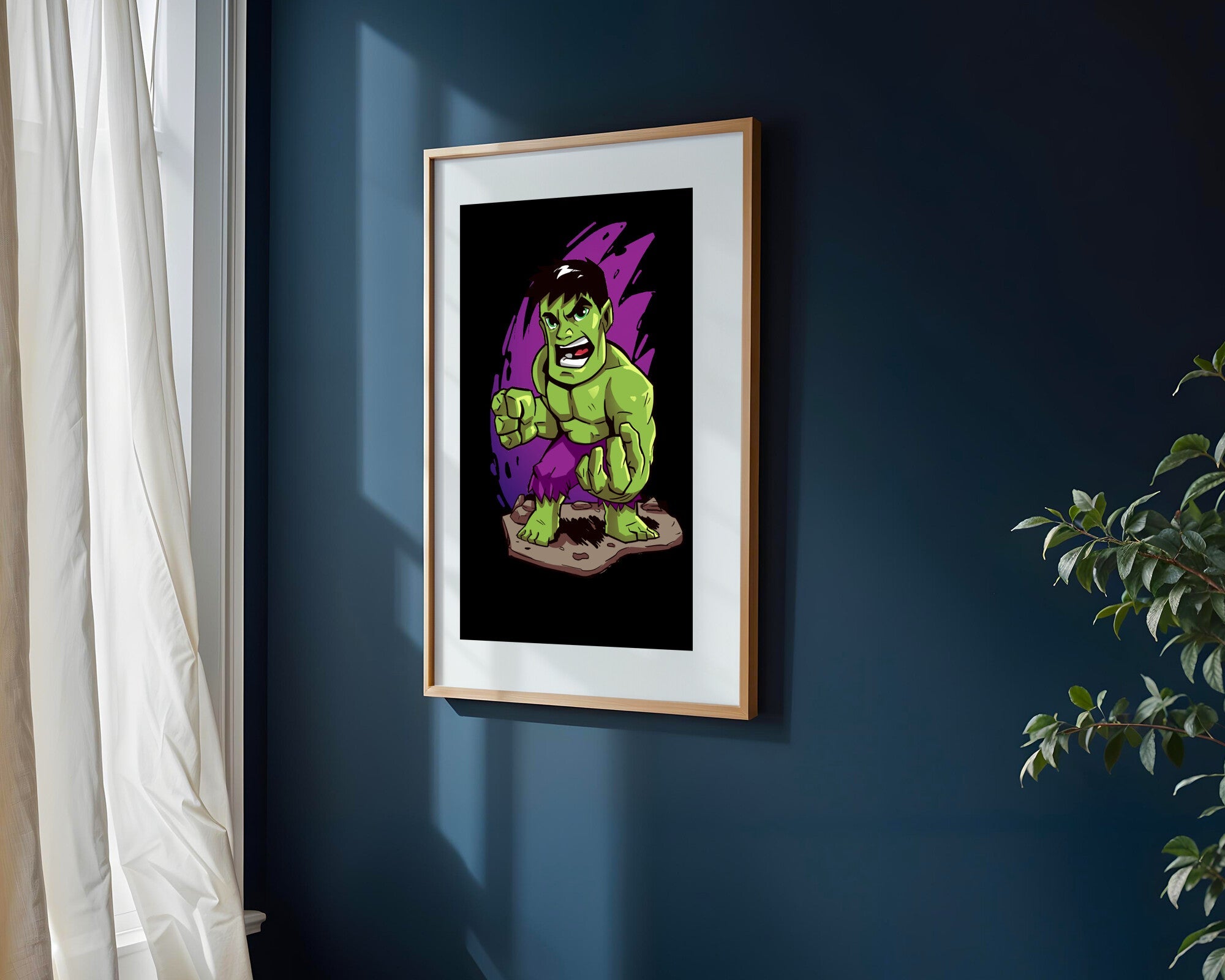 Hulk Furia Imparable | Cuadro decorativo de Monkey Canvas