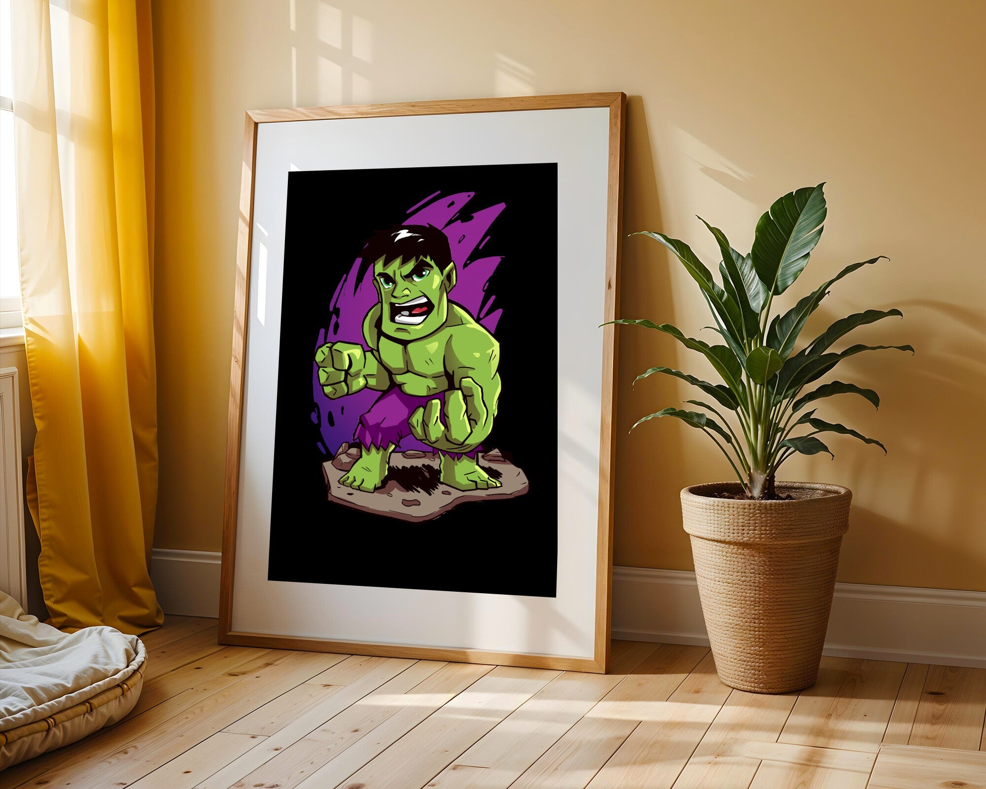 Hulk Furia Imparable | Cuadro decorativo de Monkey Canvas