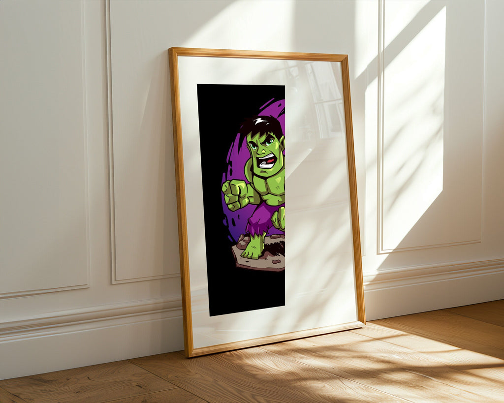 Hulk Furia Imparable | Cuadro decorativo de Monkey Canvas