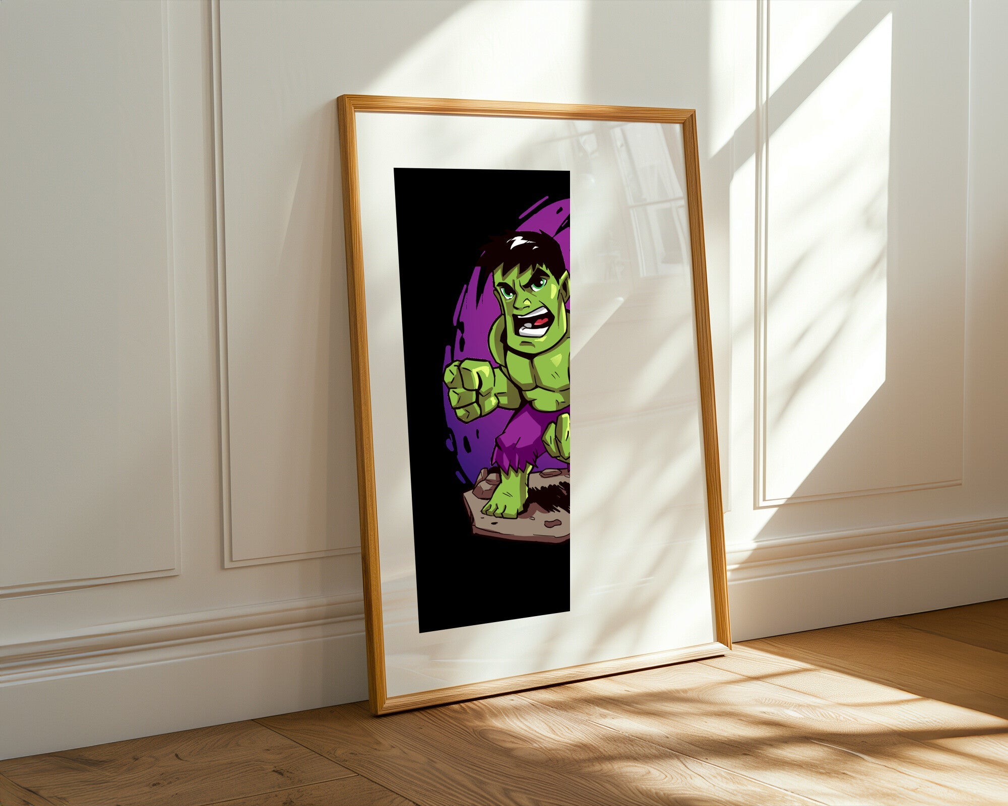 Hulk Furia Imparable | Cuadro decorativo de Monkey Canvas