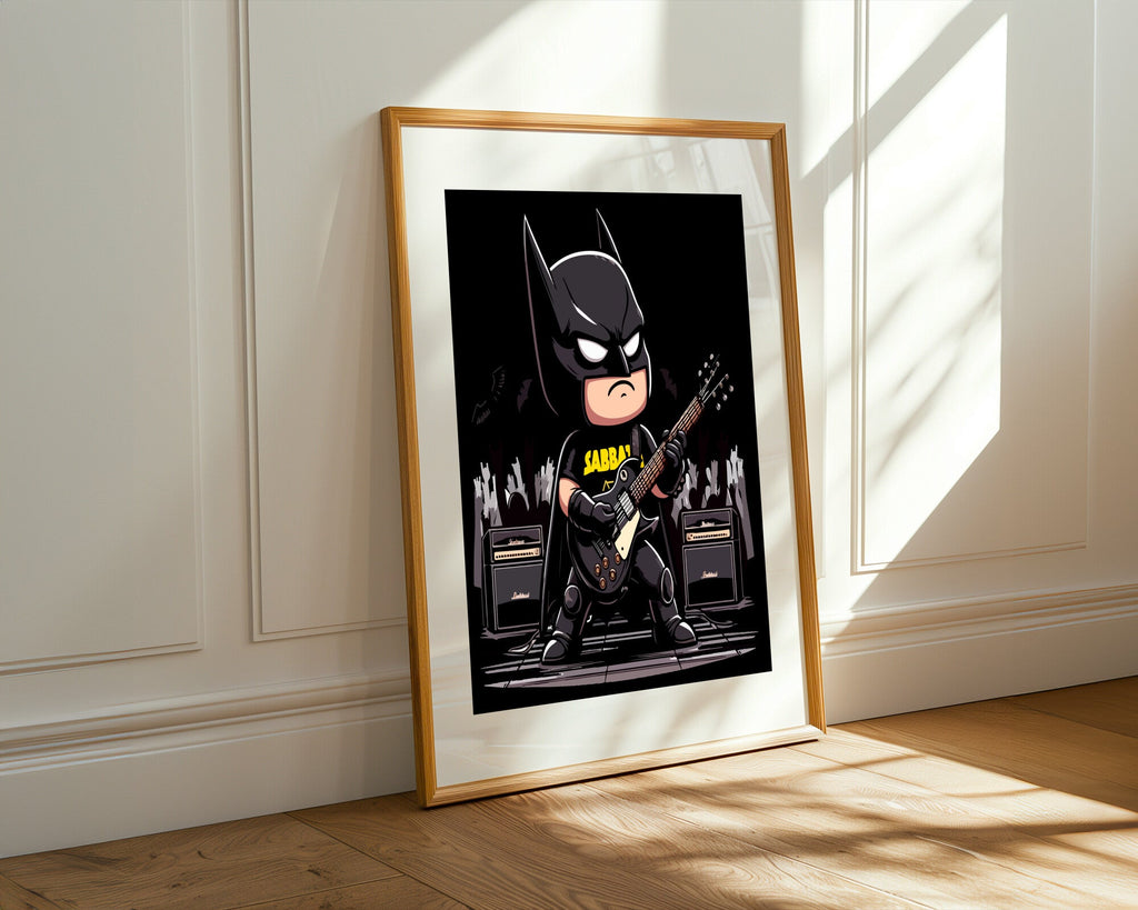 Batman Concierto de Rock | Cuadro decorativo de Monkey Canvas