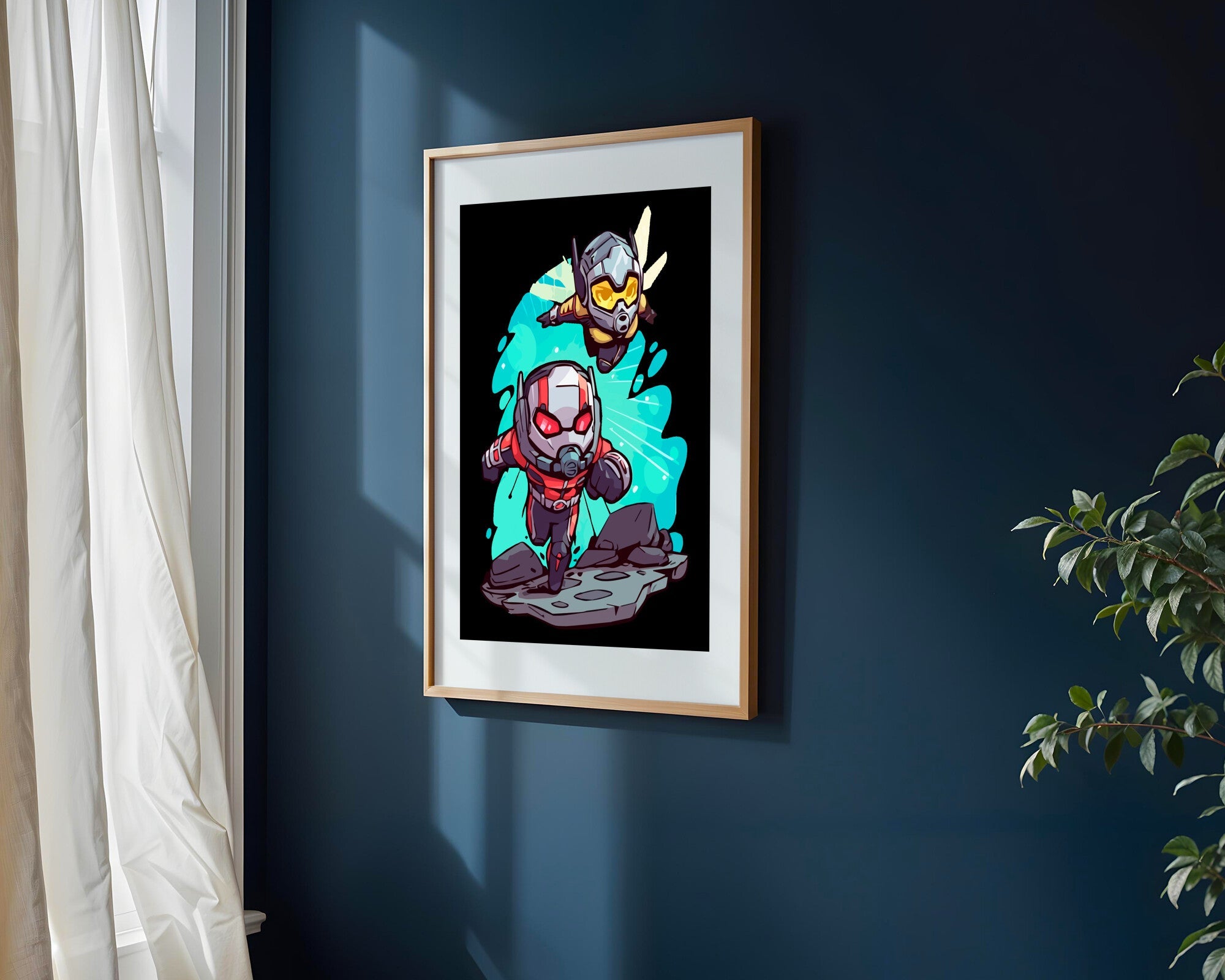 Ant-Man y Avispa en Acción | Cuadro decorativo de Monkey Canvas