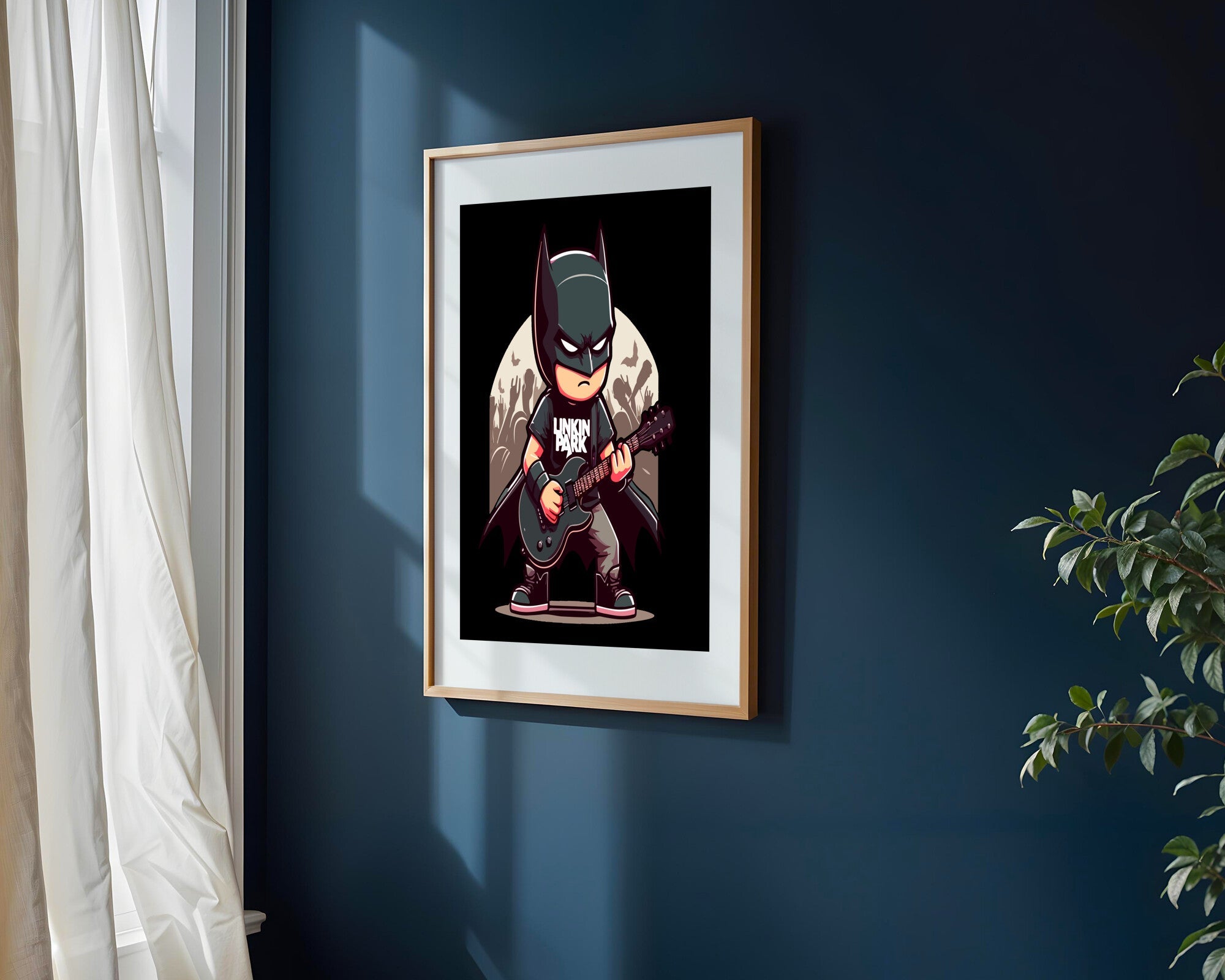 Batman Fan de Linkin Park | Cuadro decorativo de Monkey Canvas