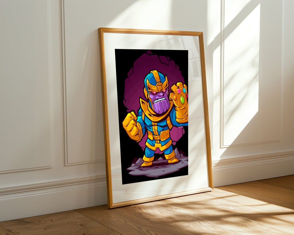 Thanos y el Guantelete | Cuadro decorativo de Monkey Canvas