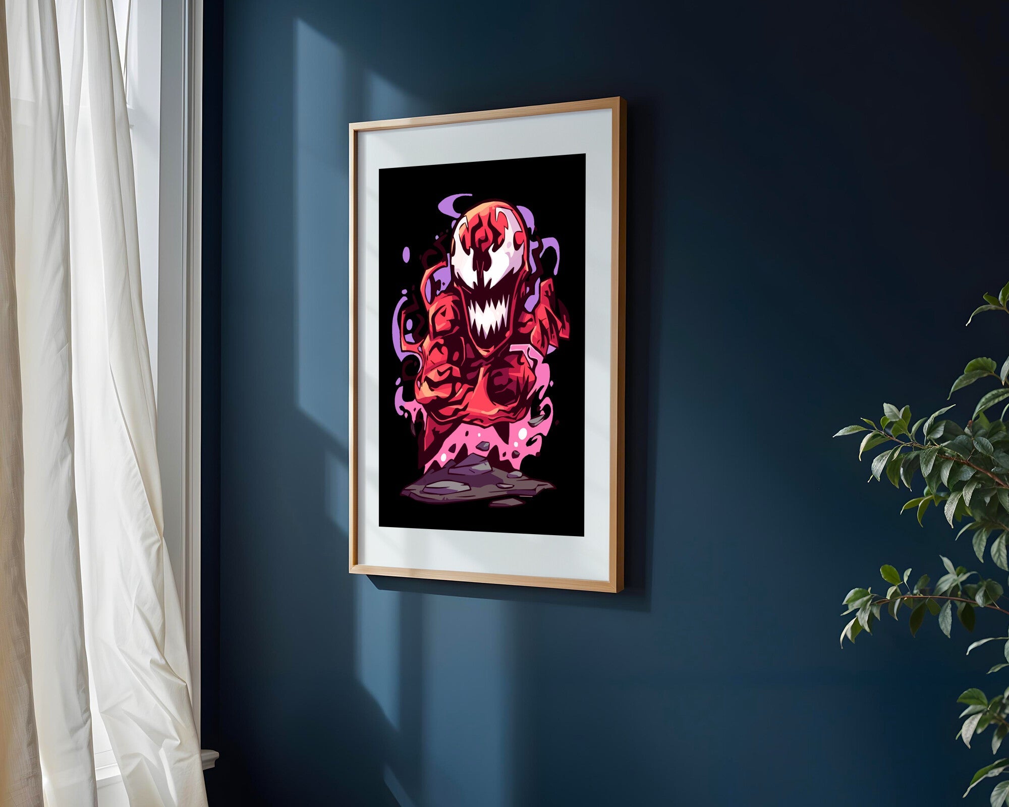 Carnage Sonrisa Letal | Cuadro decorativo de Monkey Canvas