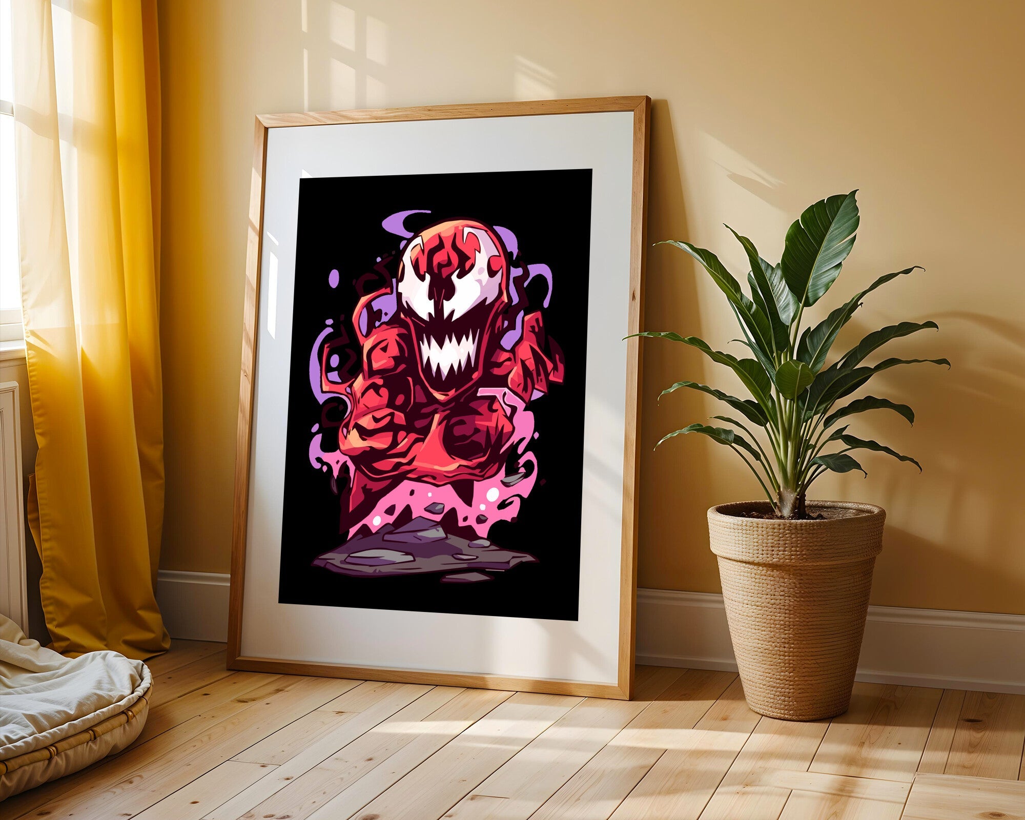Carnage Sonrisa Letal | Cuadro decorativo de Monkey Canvas