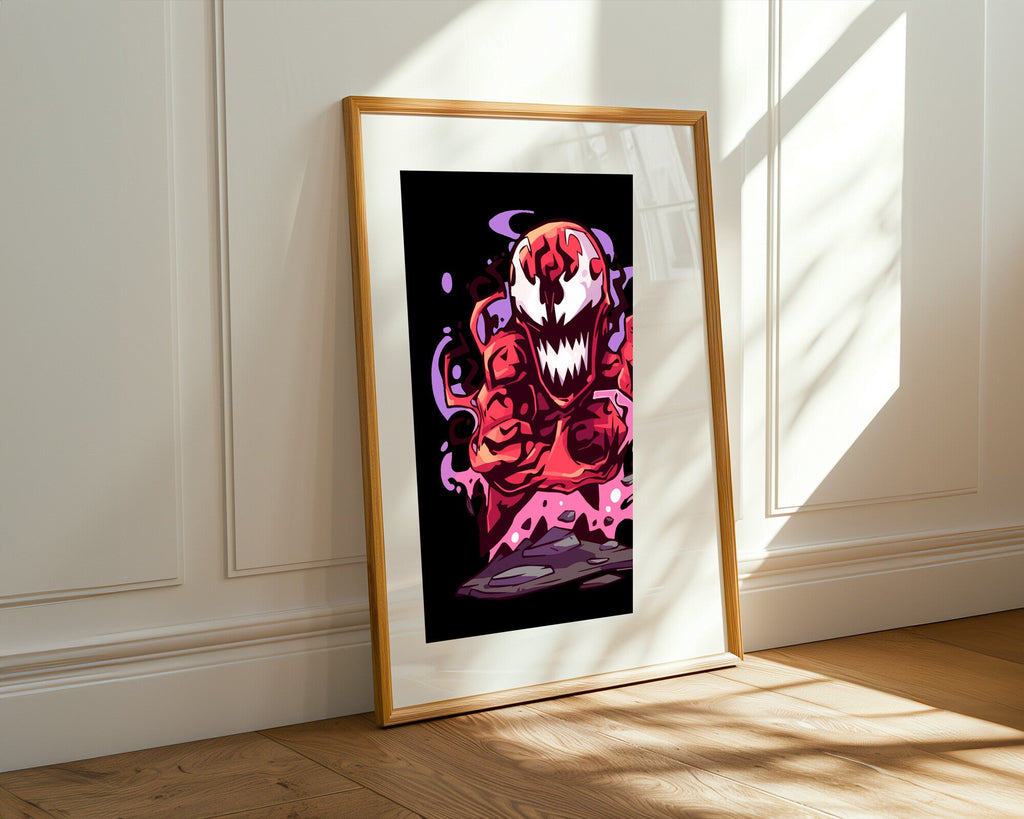 Carnage Sonrisa Letal | Cuadro decorativo de Monkey Canvas