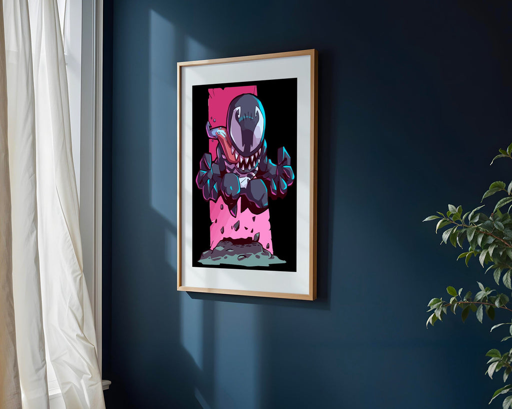 Venom Garras en la Oscuridad | Cuadro decorativo de Monkey Canvas