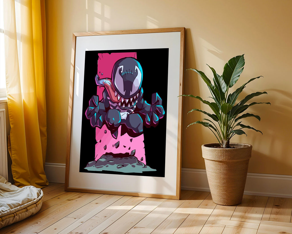 Venom Garras en la Oscuridad | Cuadro decorativo de Monkey Canvas