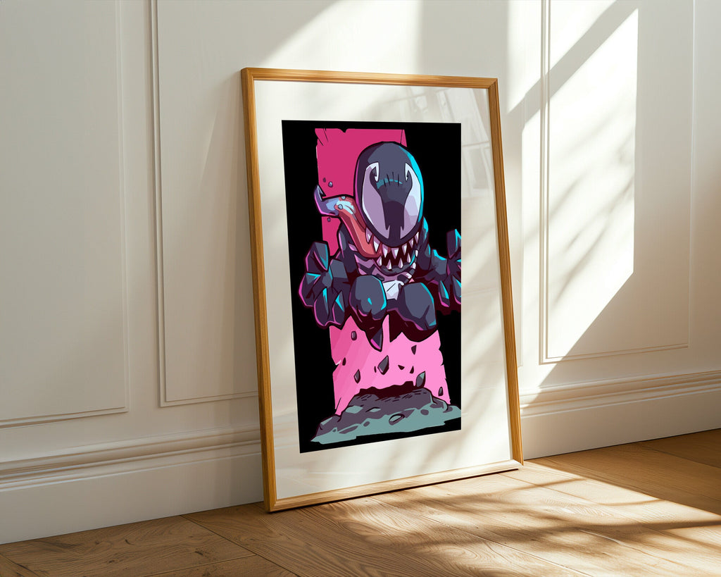 Venom Garras en la Oscuridad | Cuadro decorativo de Monkey Canvas