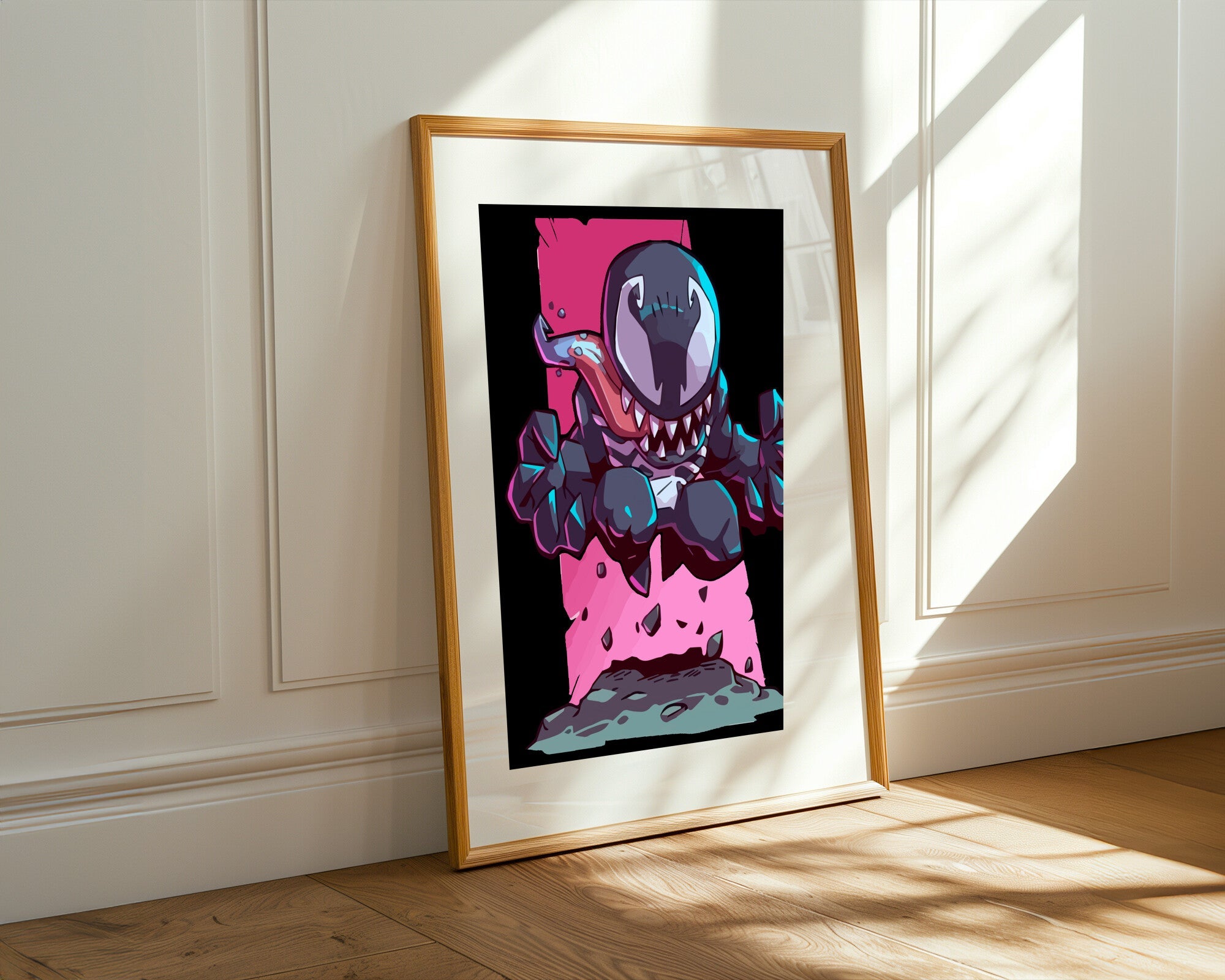 Venom Garras en la Oscuridad | Cuadro decorativo de Monkey Canvas