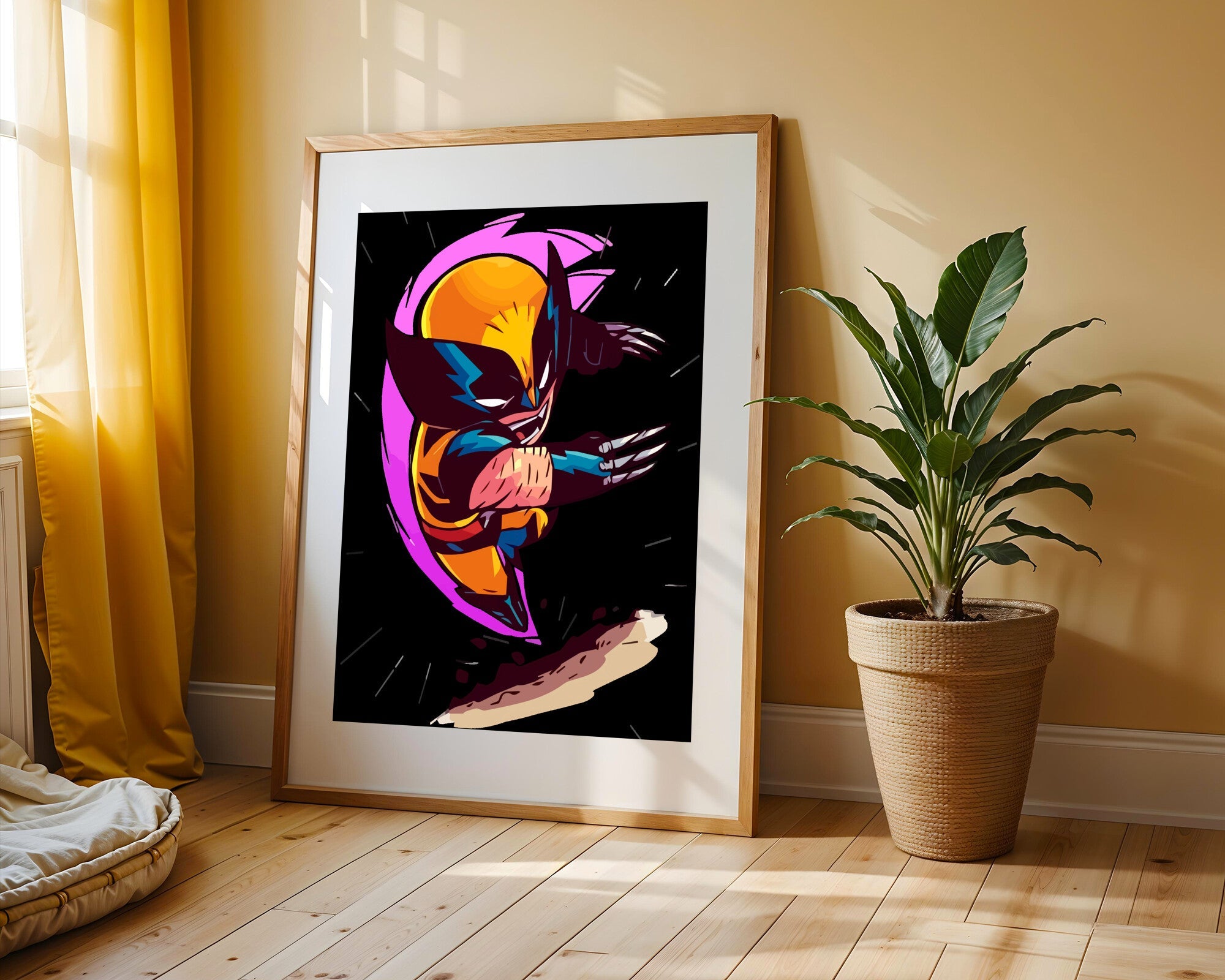 Wolverine Garras Furiosas | Cuadro decorativo de Monkey Canvas
