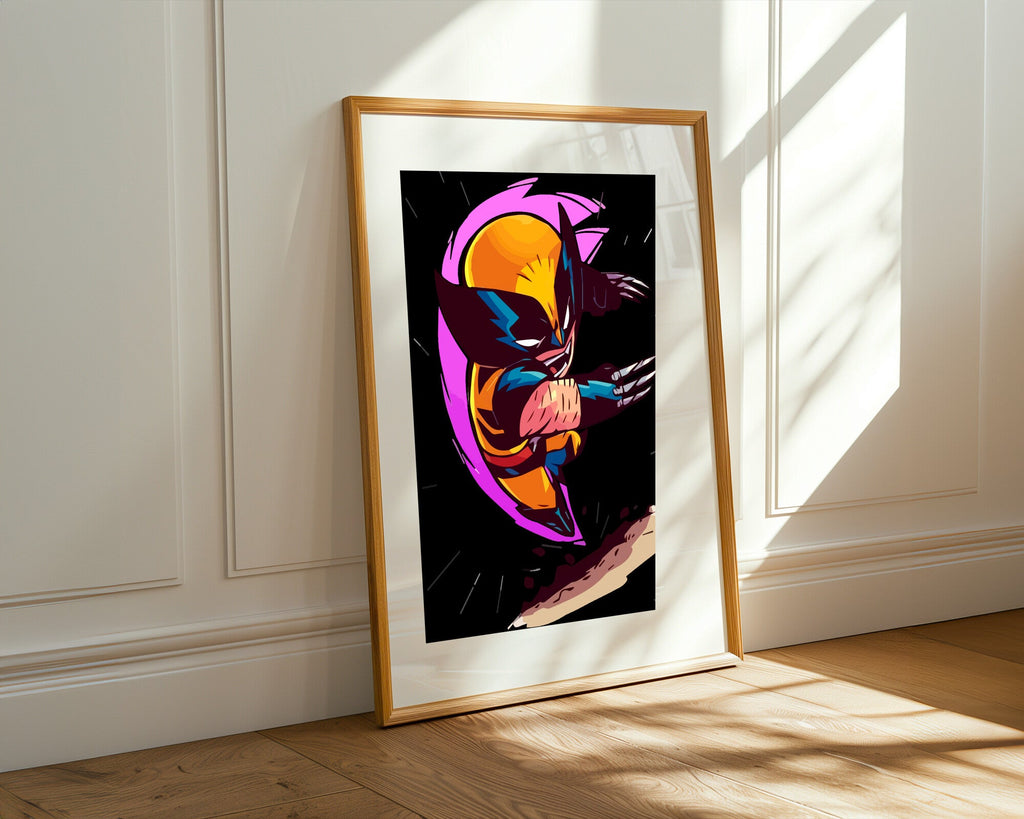 Wolverine Garras Furiosas | Cuadro decorativo de Monkey Canvas