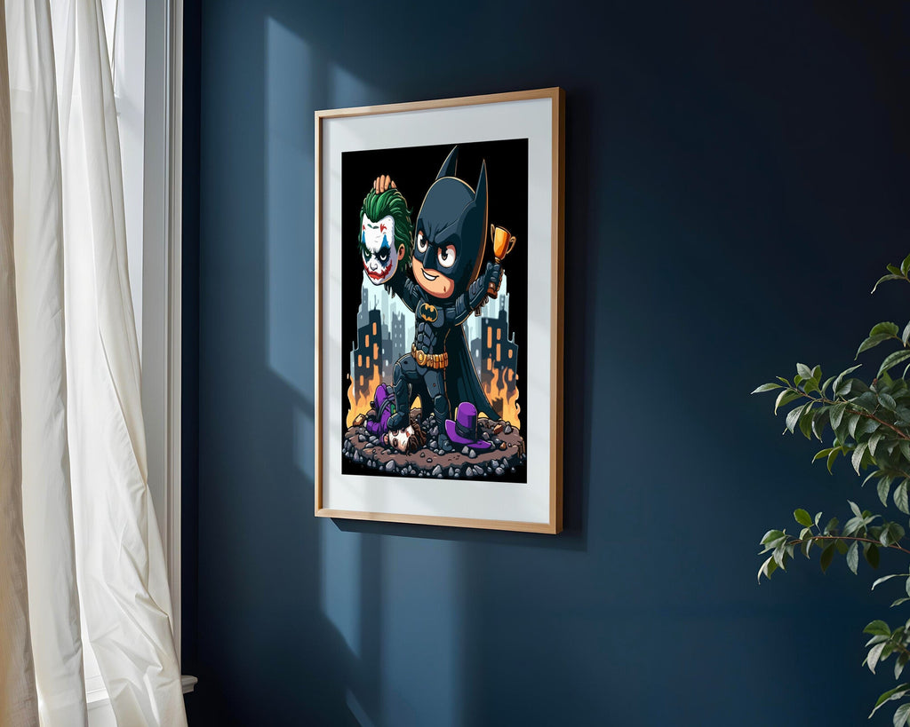 Batman Trofeo del Joker | Cuadro decorativo de Monkey Canvas