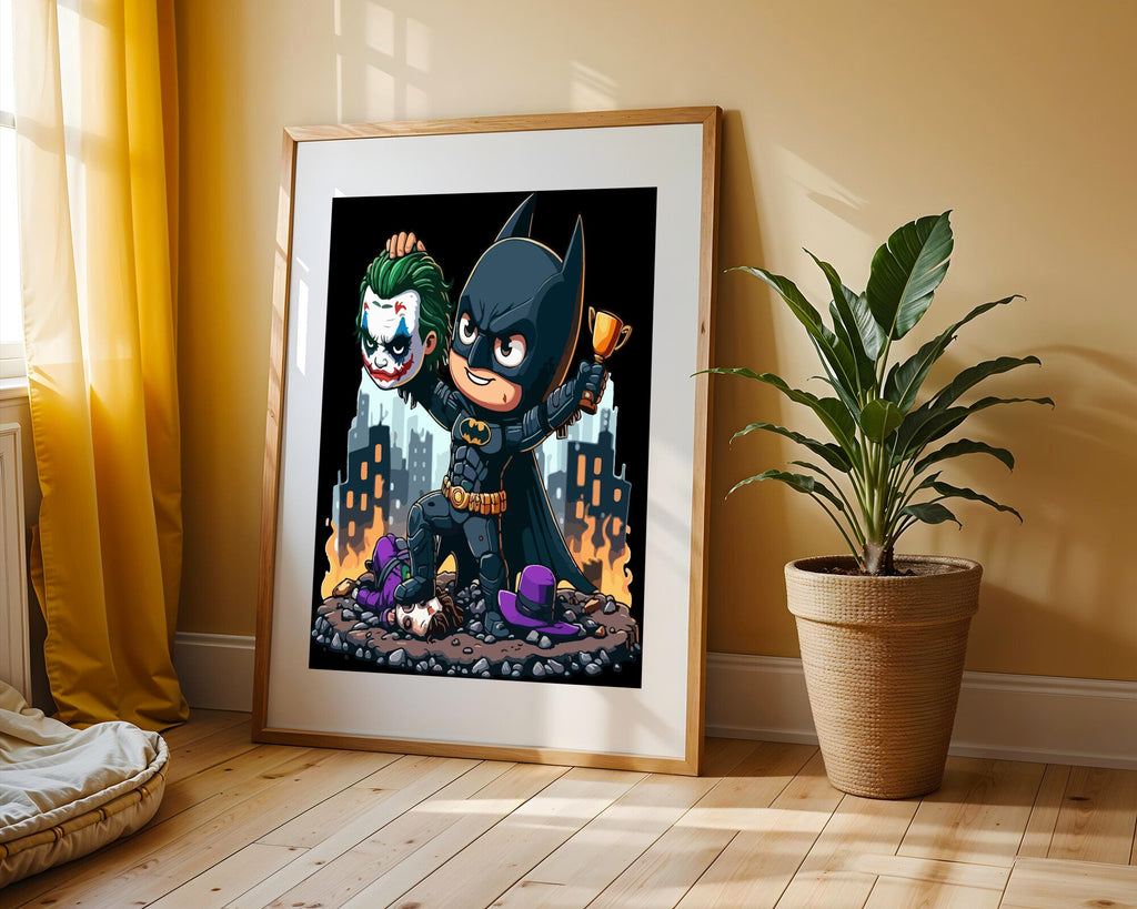 Batman Trofeo del Joker | Cuadro decorativo de Monkey Canvas