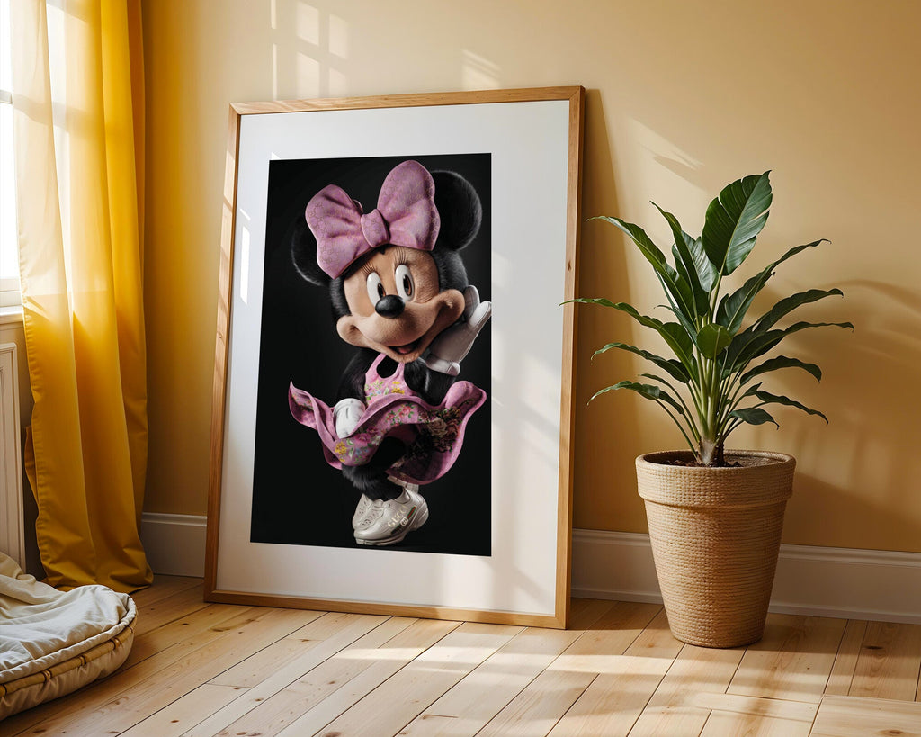 Minnie Mouse Look Gucci | Cuadro decorativo de Monkey Canvas