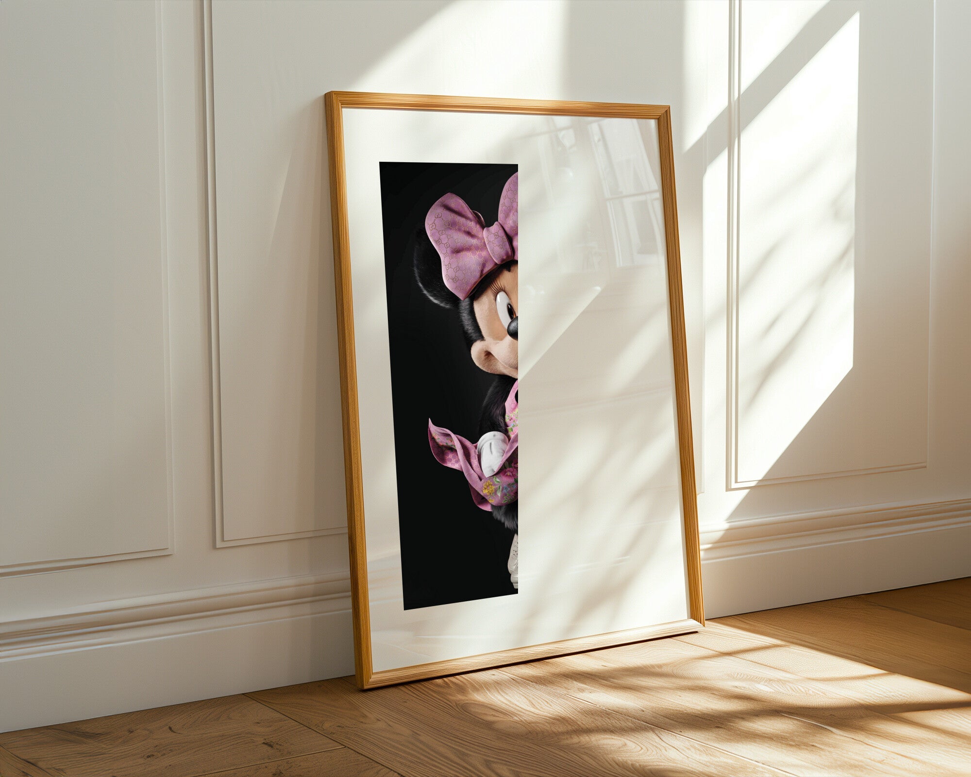 Minnie Mouse Look Gucci | Cuadro decorativo de Monkey Canvas