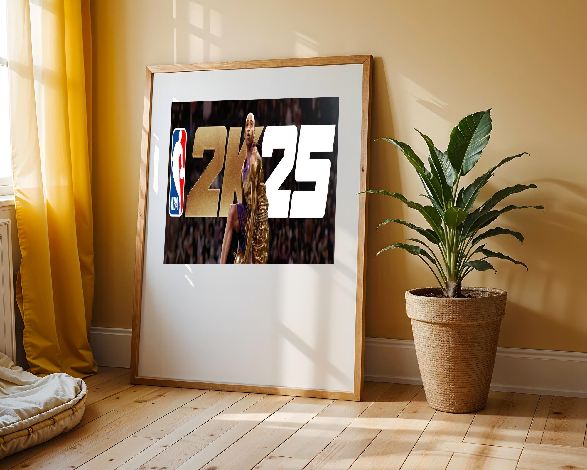 Vince Carter Estatua Dorada | Cuadro decorativo de Monkey Canvas