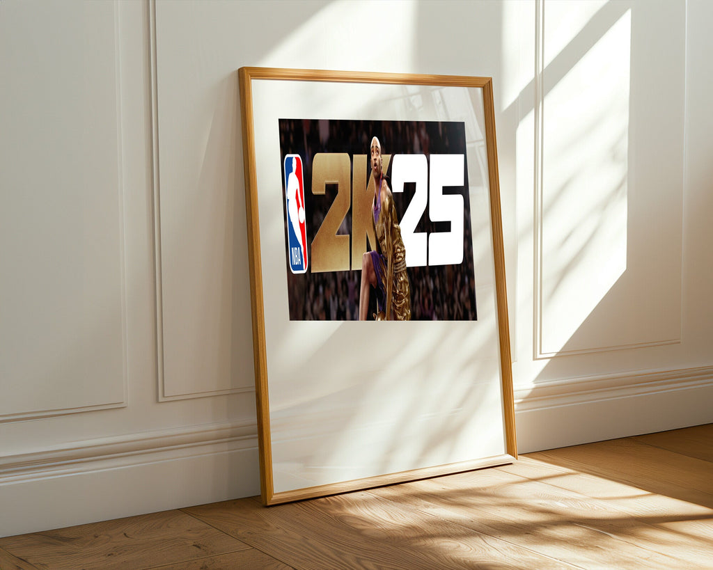 Vince Carter Estatua Dorada | Cuadro decorativo de Monkey Canvas
