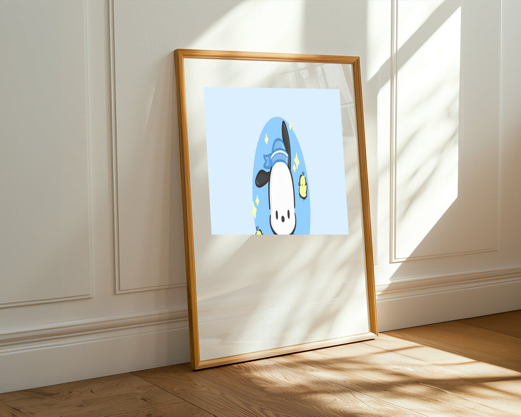 Pochacco Marinero Kawaii | Cuadro decorativo de Monkey Canvas