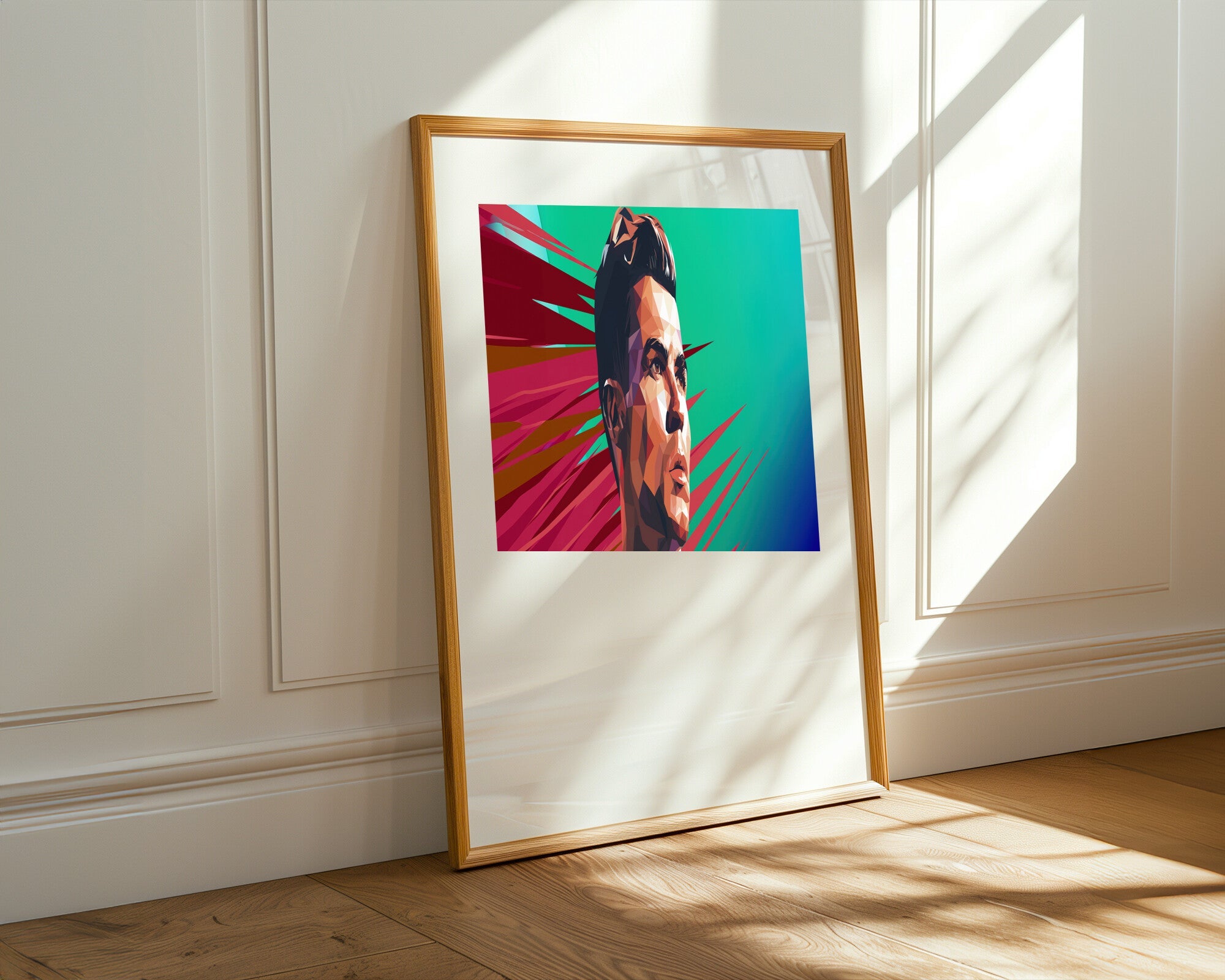 Cristiano Ronaldo Pop Art | Cuadro decorativo de Monkey Canvas