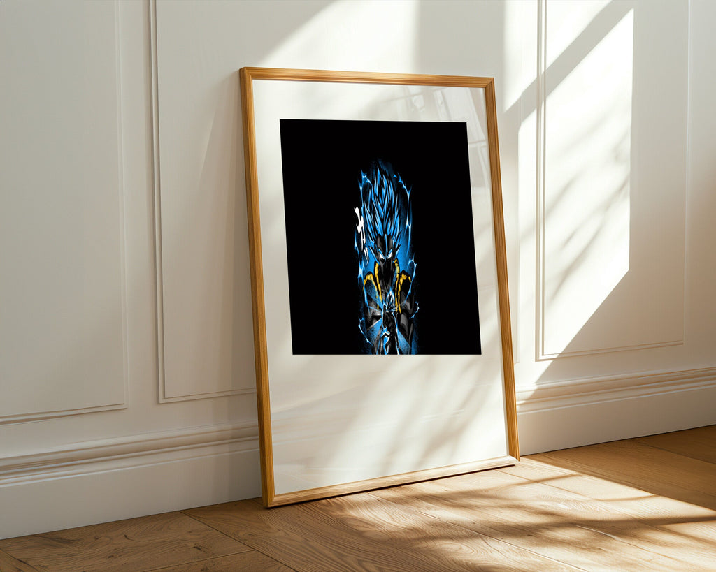 Gogeta Super Saiyan Azul | Cuadro decorativo de Monkey Canvas