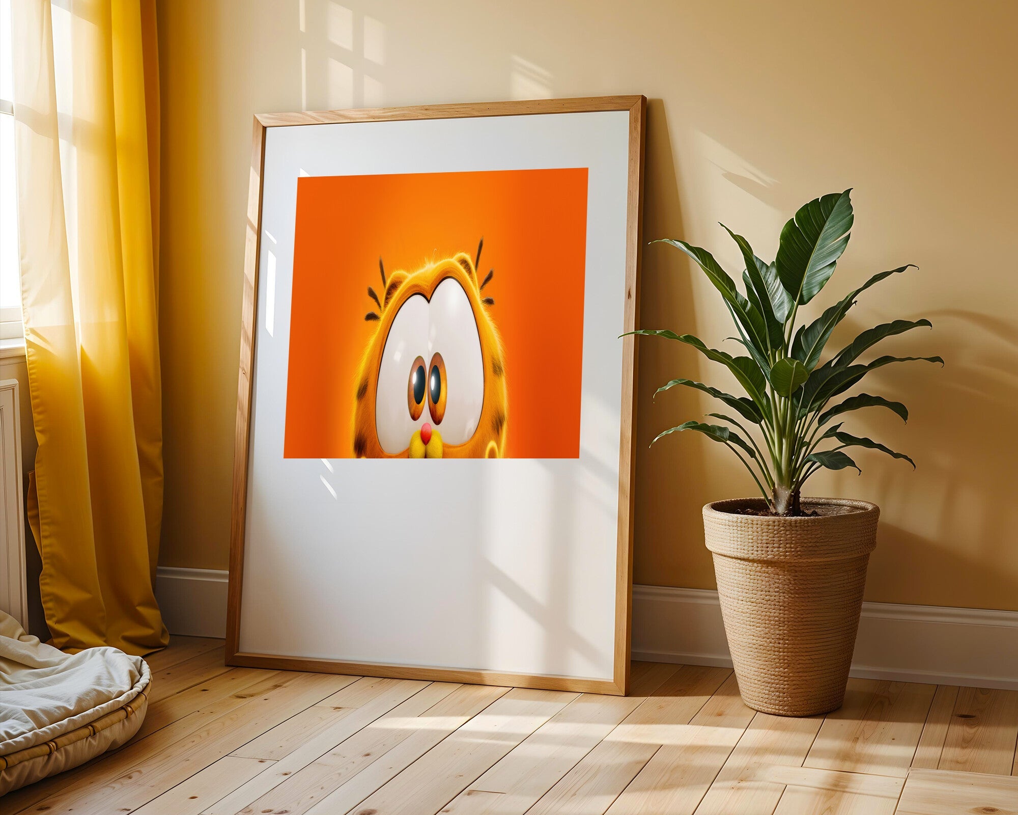 Garfield Ojos Grandes | Cuadro decorativo de Monkey Canvas