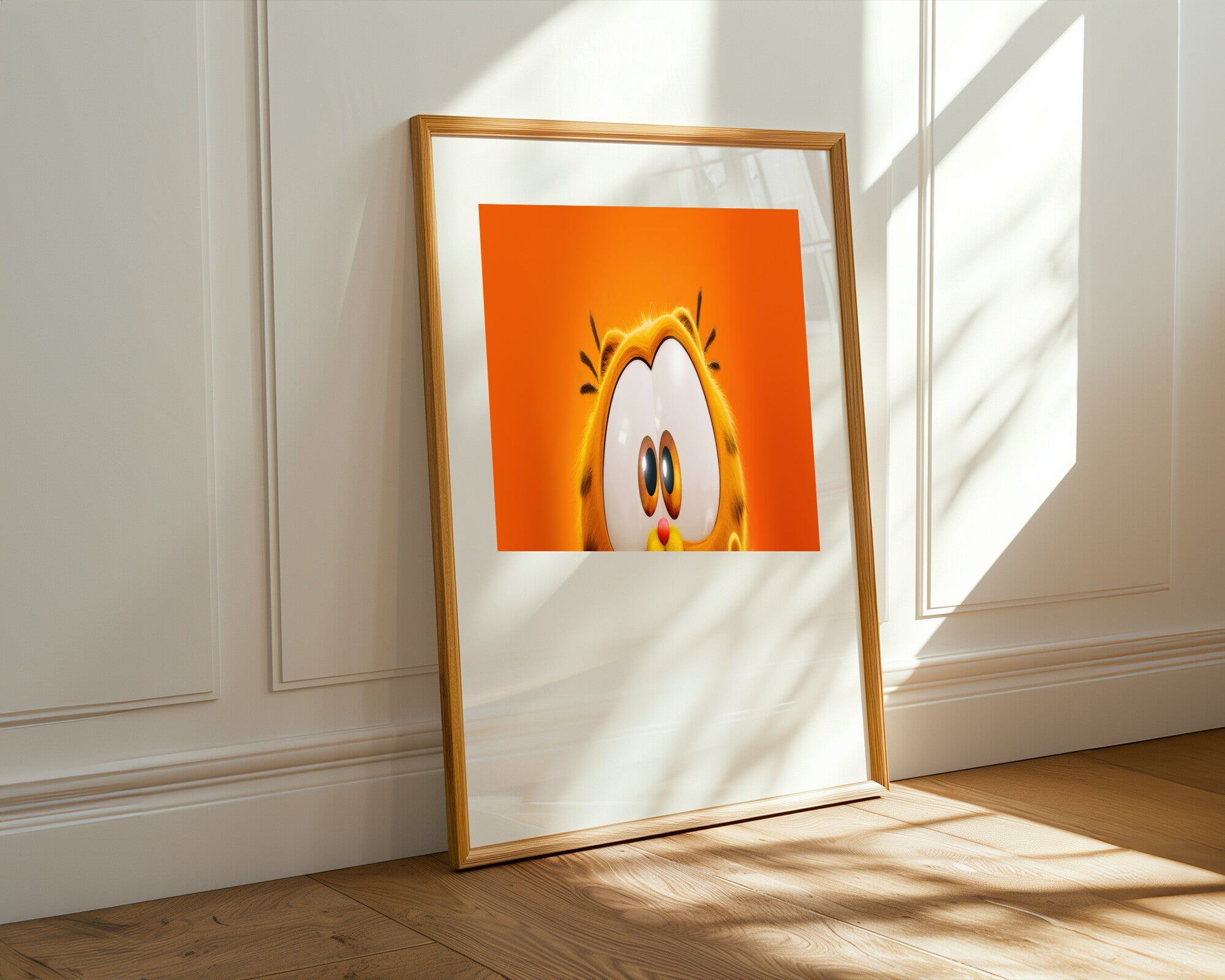 Garfield Ojos Grandes | Cuadro decorativo de Monkey Canvas
