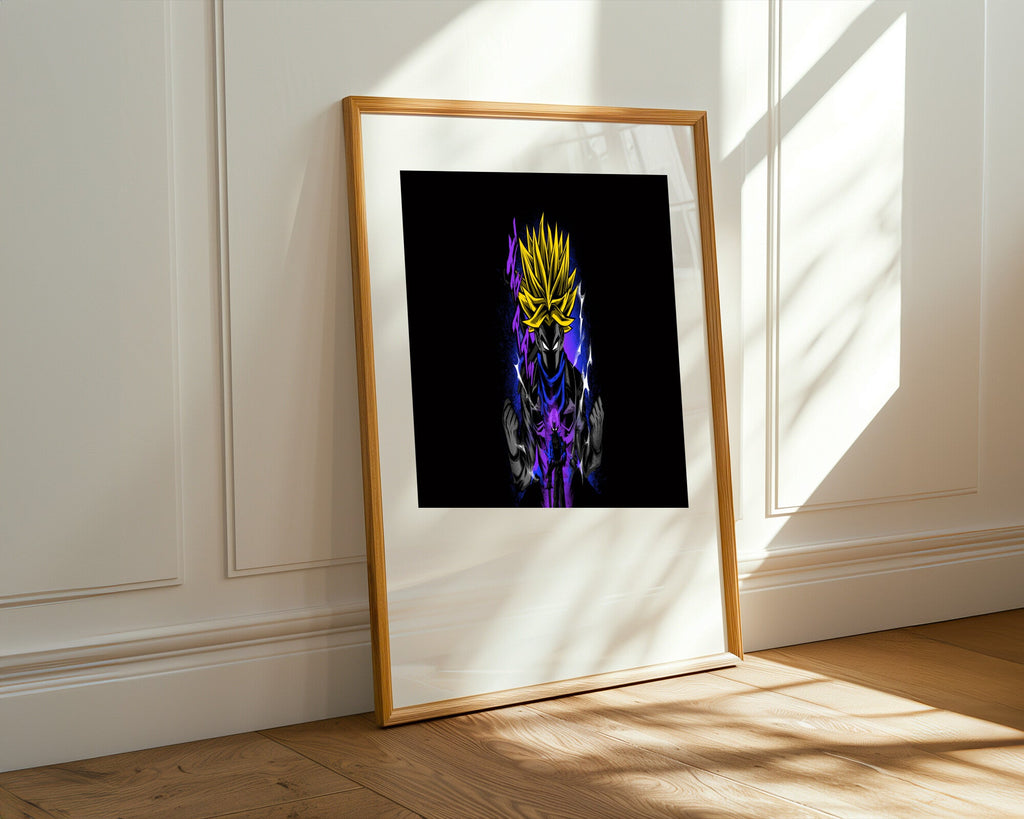 Trunks Grafiti Neón | Cuadro decorativo de Monkey Canvas