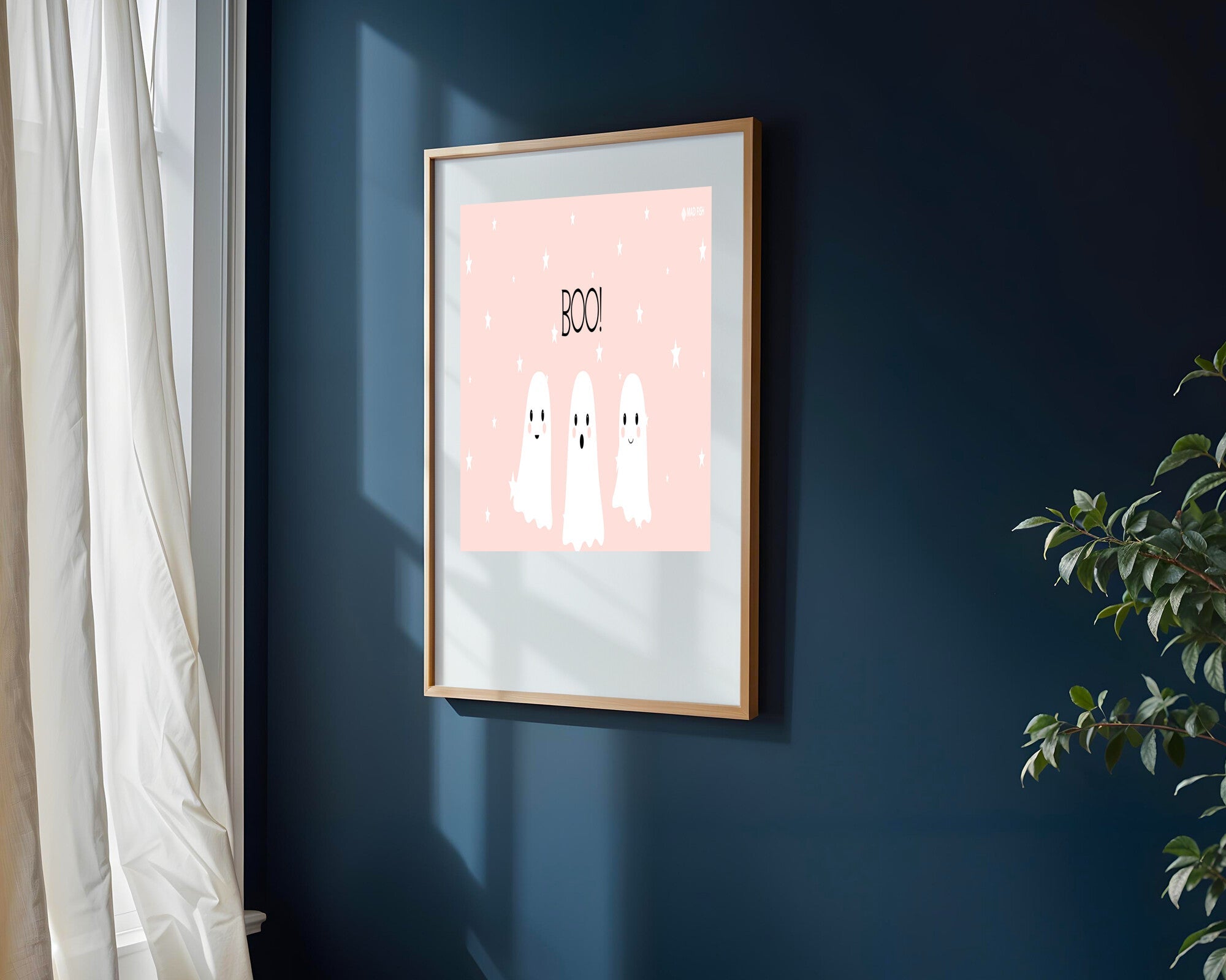 Fantasmas Tiernos Boo | Cuadro decorativo de Monkey Canvas