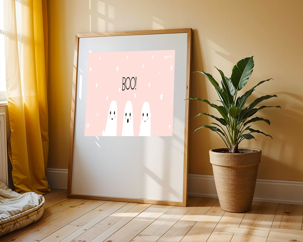 Fantasmas Tiernos Boo | Cuadro decorativo de Monkey Canvas