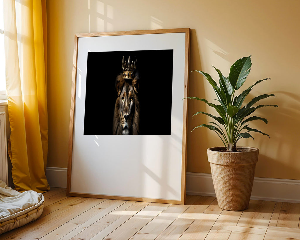 León Rey Coronado | Cuadro decorativo de Monkey Canvas