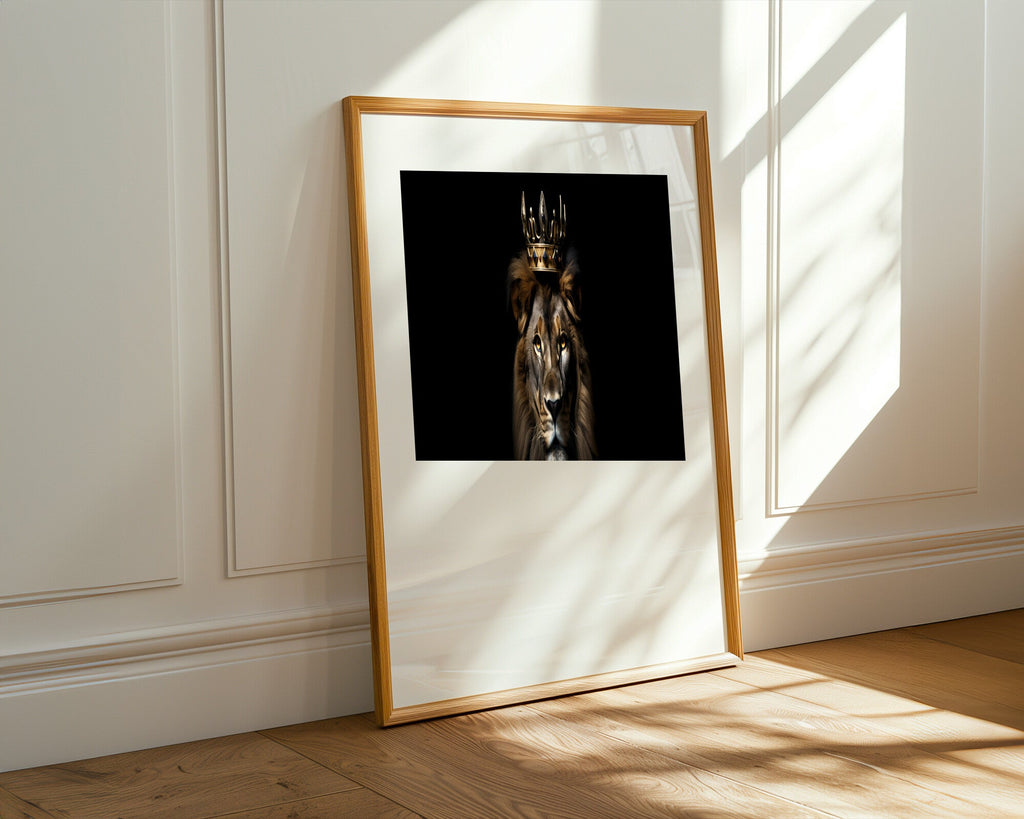 León Rey Coronado | Cuadro decorativo de Monkey Canvas