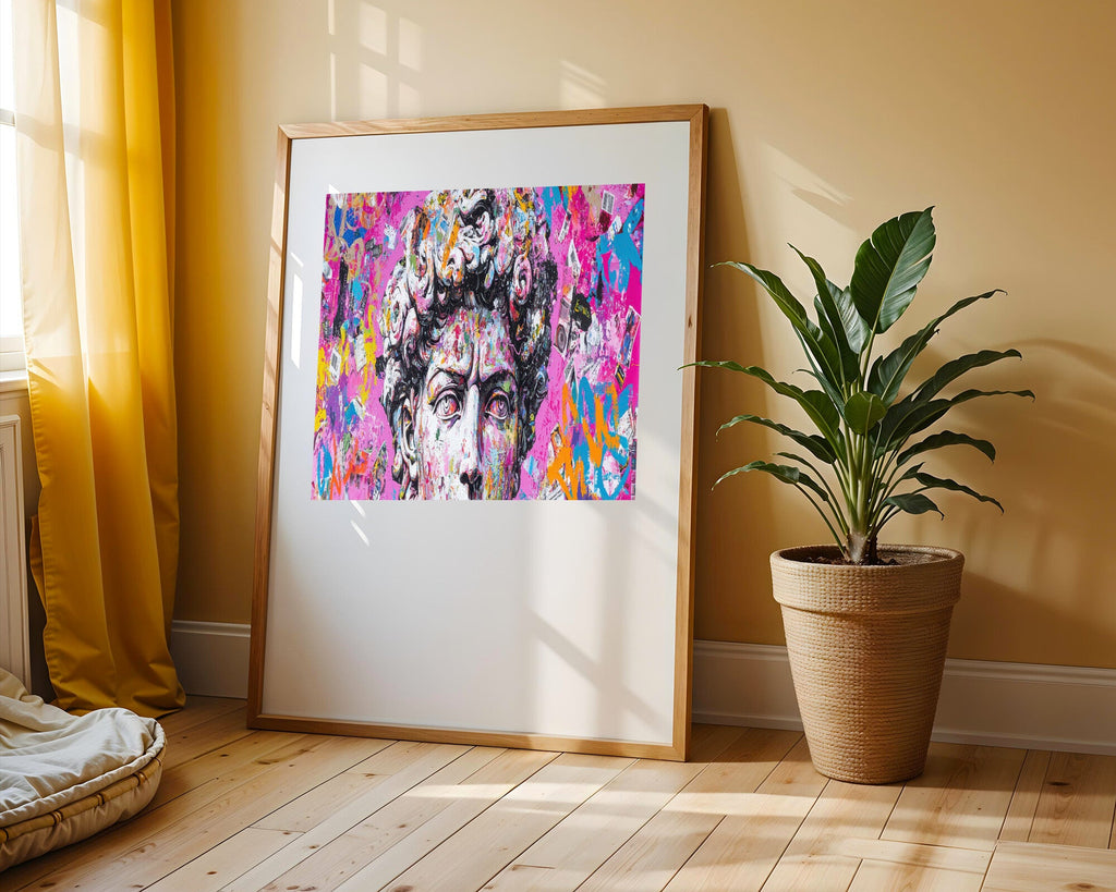 David Pop Grafiti | Cuadro decorativo de Monkey Canvas