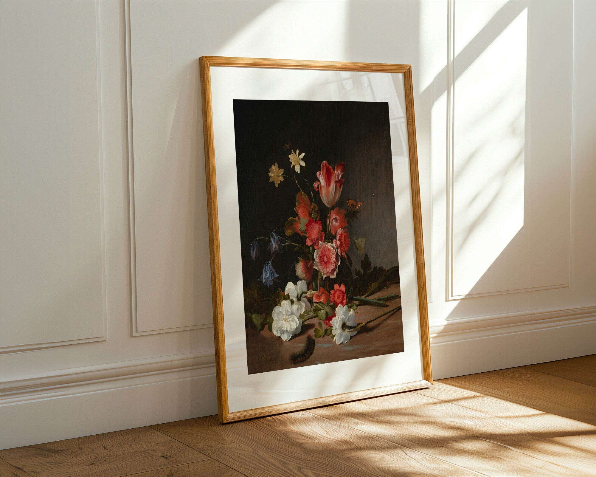 Bodegón Floral Clásico | Cuadro decorativo de Monkey Canvas