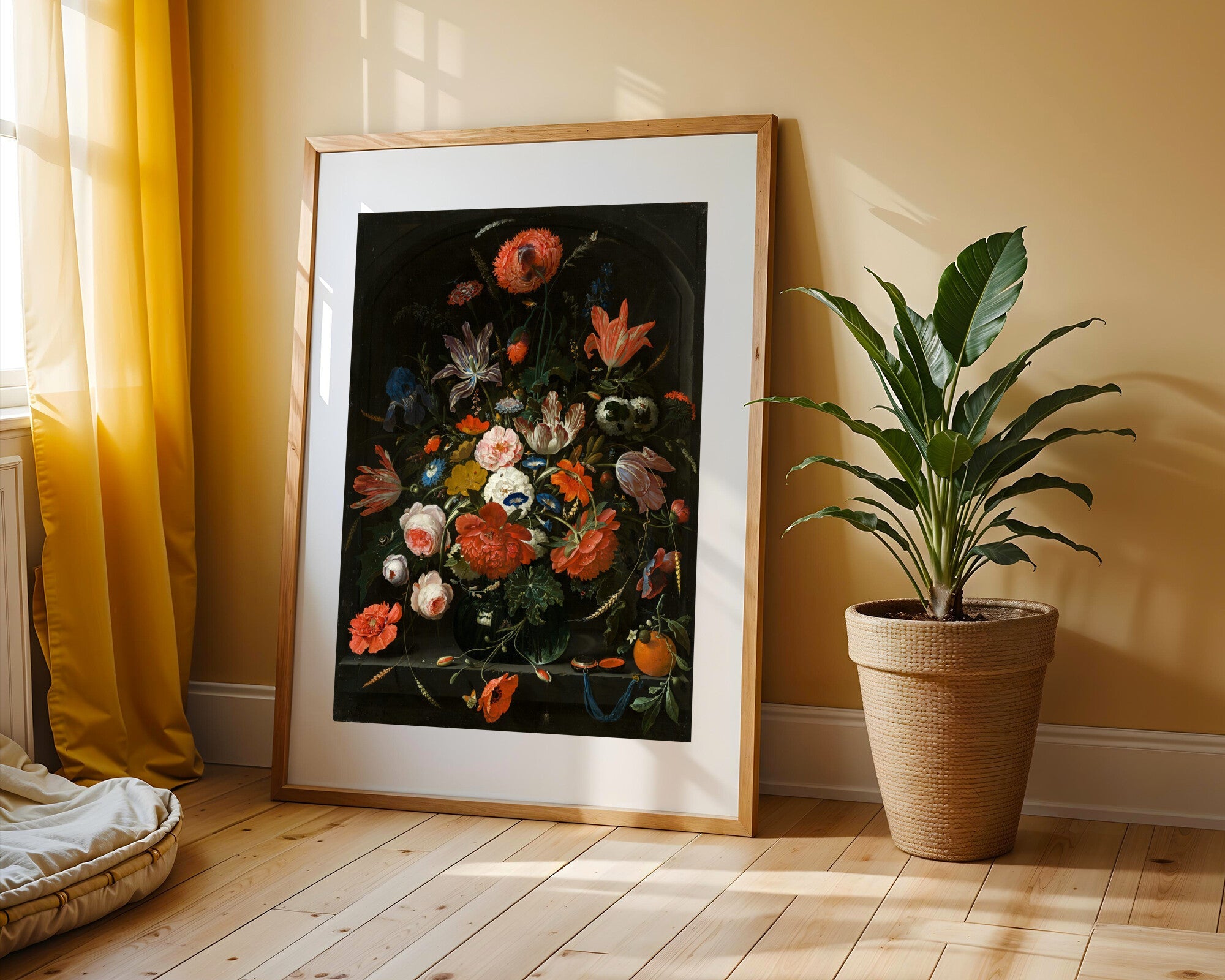 Ramo Floral Barroco | Cuadro decorativo de Monkey Canvas