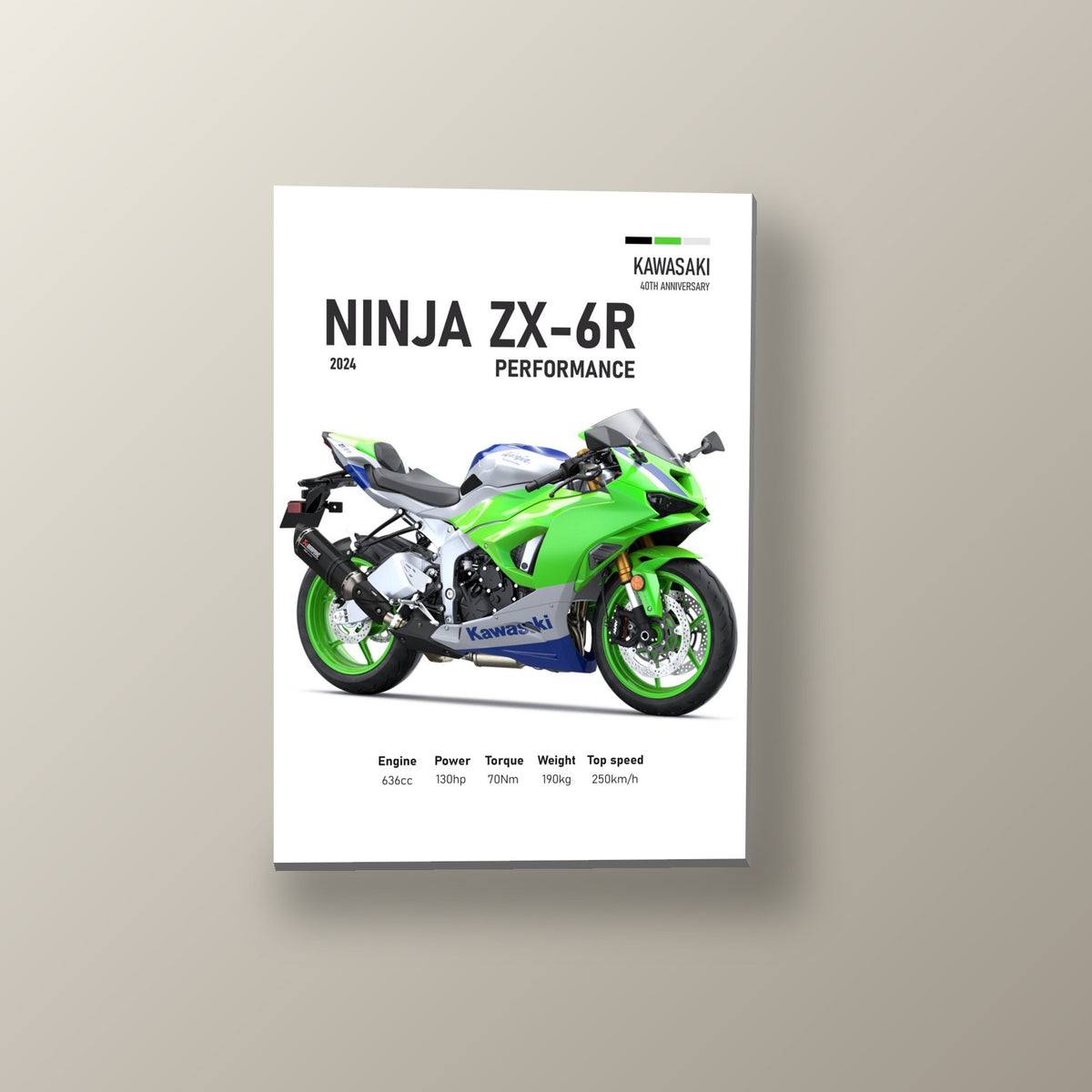 Pósters Racer - Moto Deportiva 50